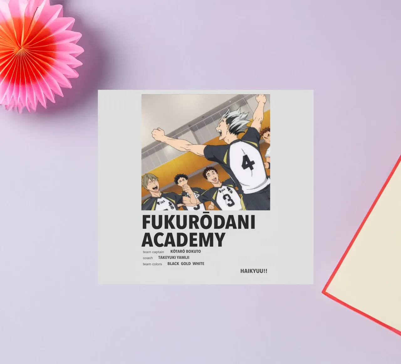 fukurodani academy sticker by Green