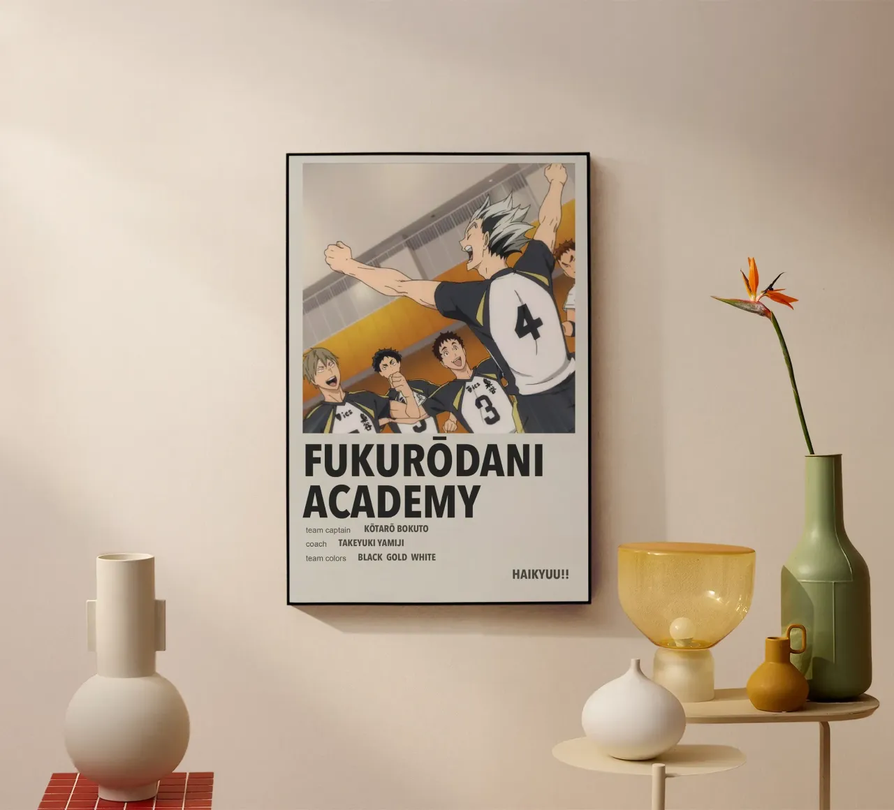 academia fukurodani metacrilato de Green