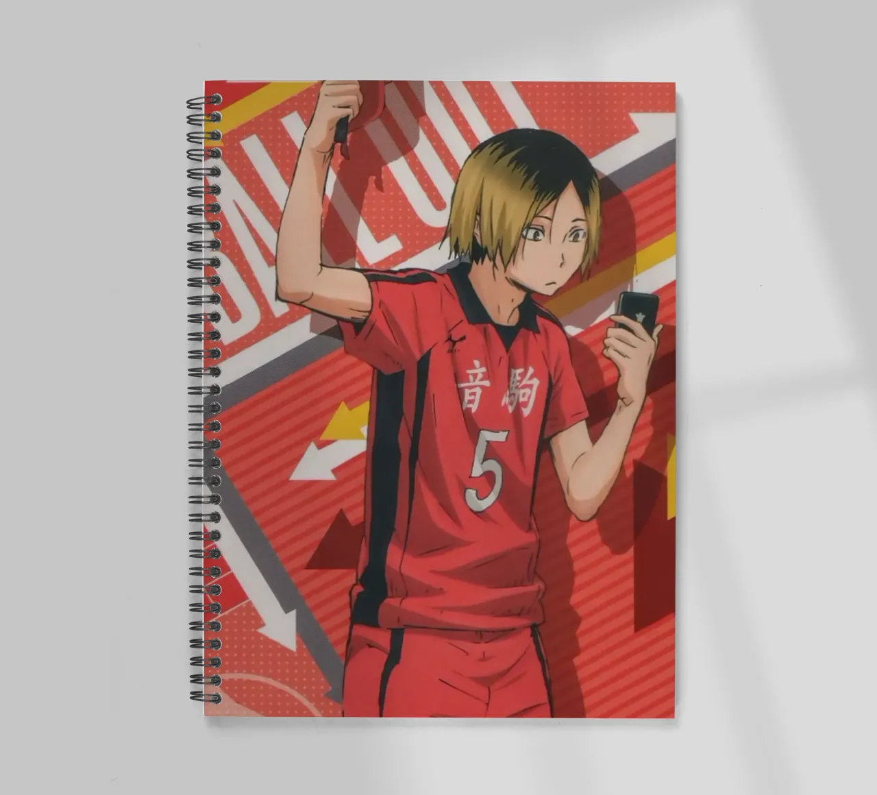 kenma nekoma spiral notebook by Green