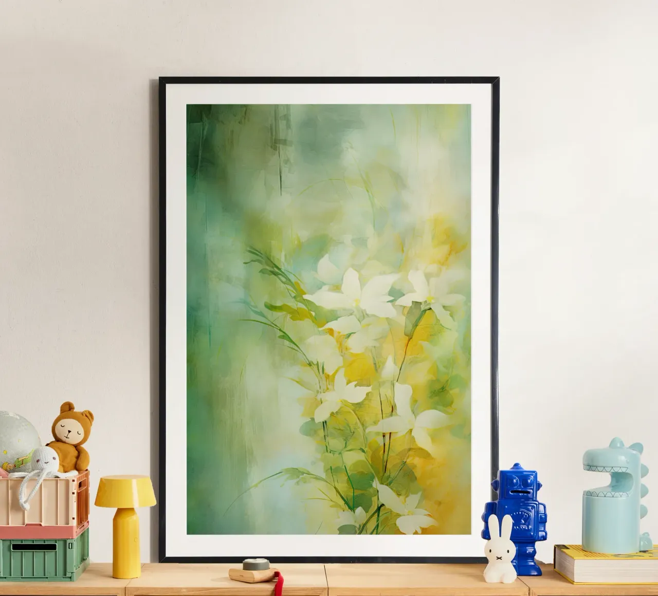 Arte da parete di Imagine poster con telaio in alluminio da Imagine