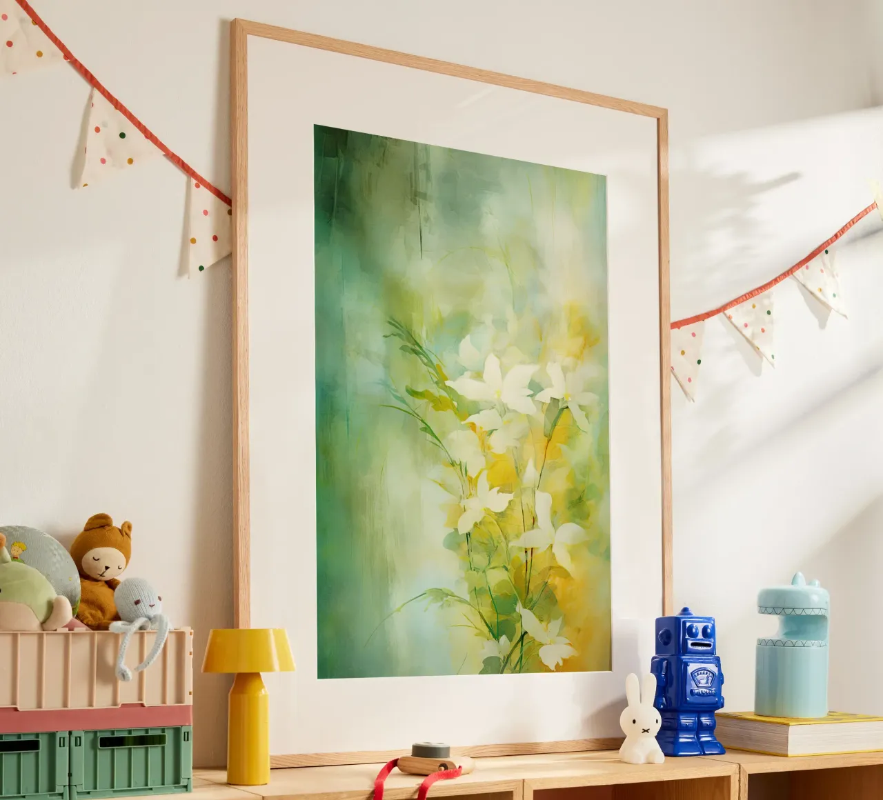 Arte da parete di Imagine poster con telaio in alluminio da Imagine