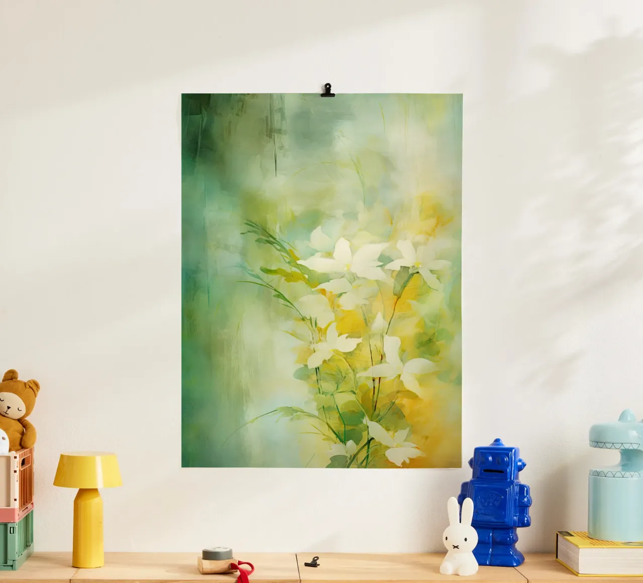 Arte da parete di Imagine poster con telaio in alluminio da Imagine