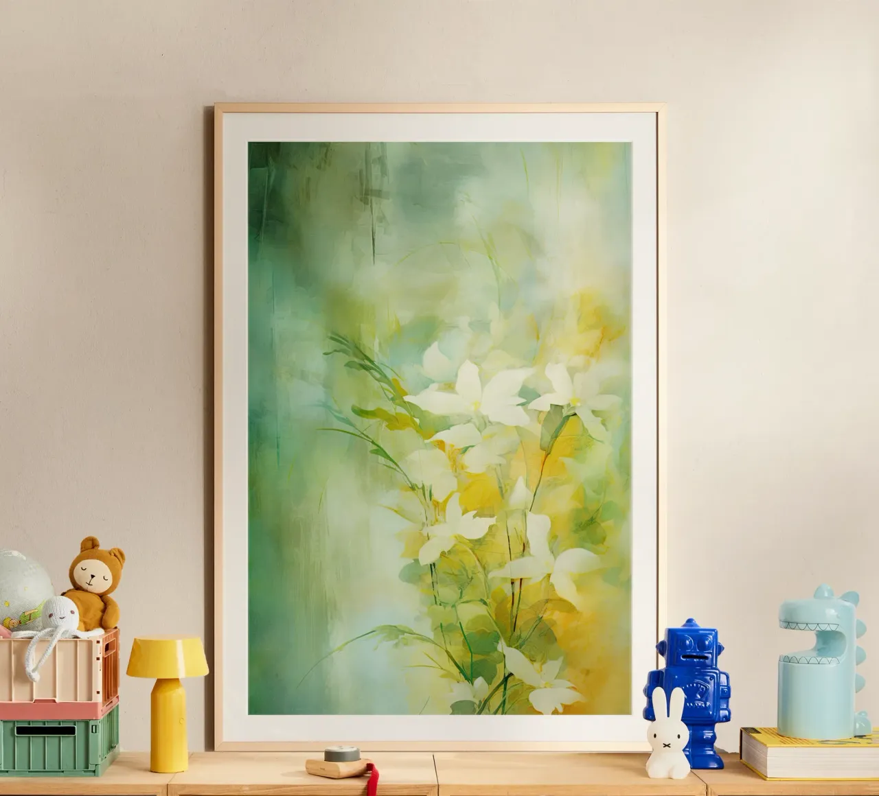 Arte da parete di Imagine poster con telaio in alluminio da Imagine