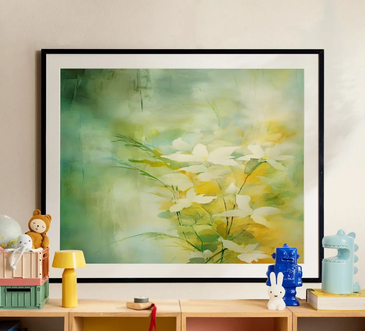 Arte da parete di Imagine poster con telaio in alluminio da Imagine