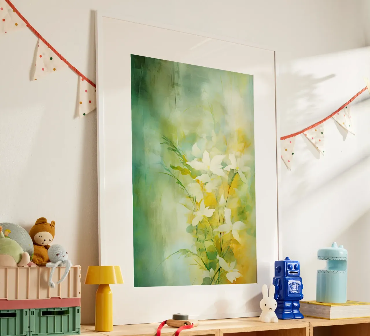 Arte da parete di Imagine poster con telaio in alluminio da Imagine