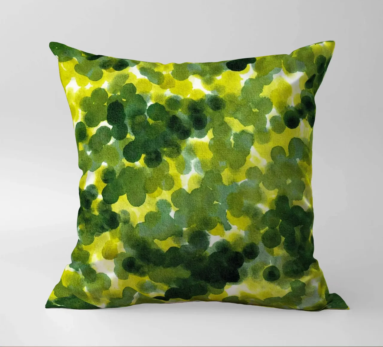 Abstract GREEN Pattern 1 cuscino da manu schimmelmann