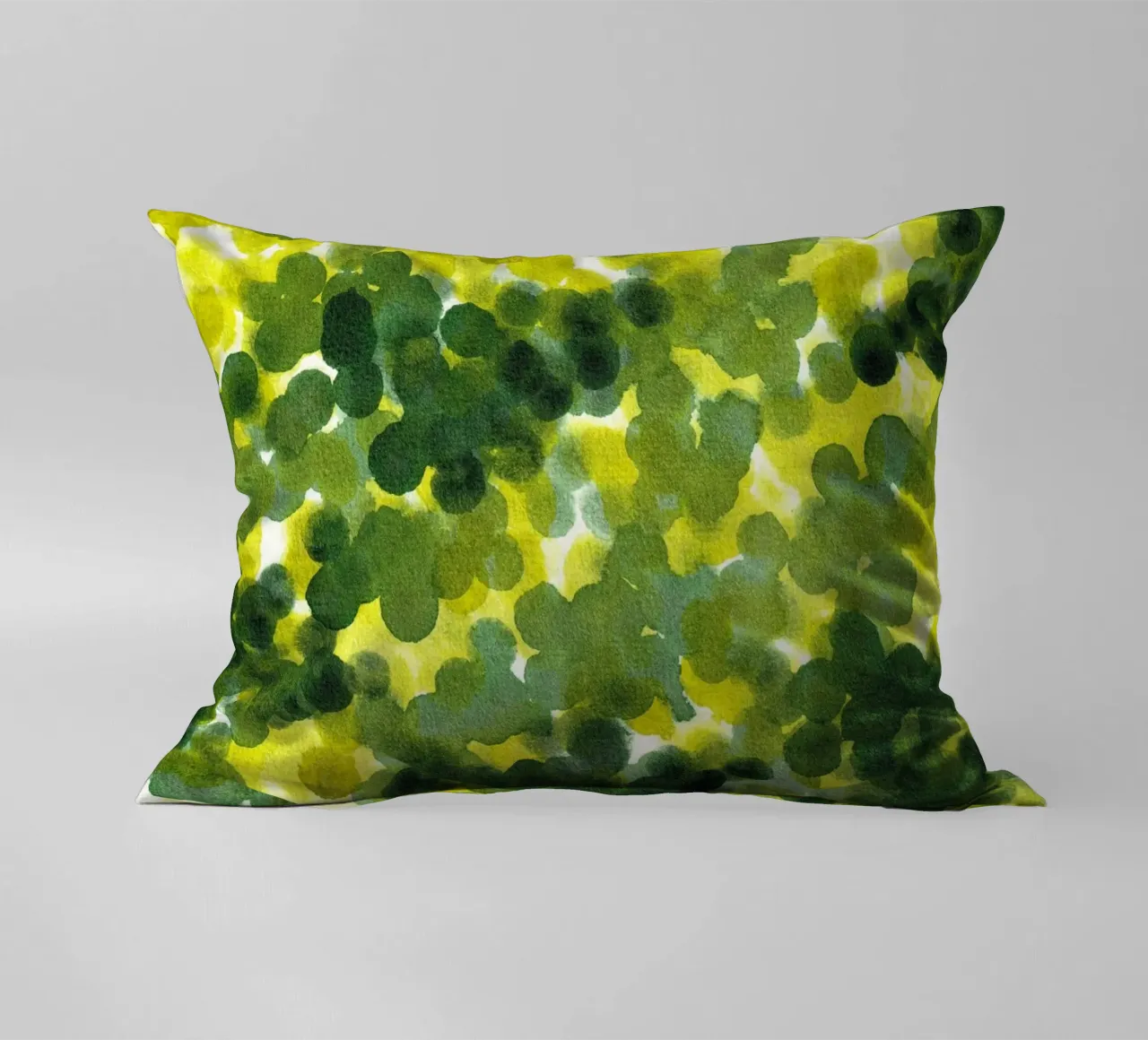 Abstract GREEN Pattern 1 cuscino da manu schimmelmann