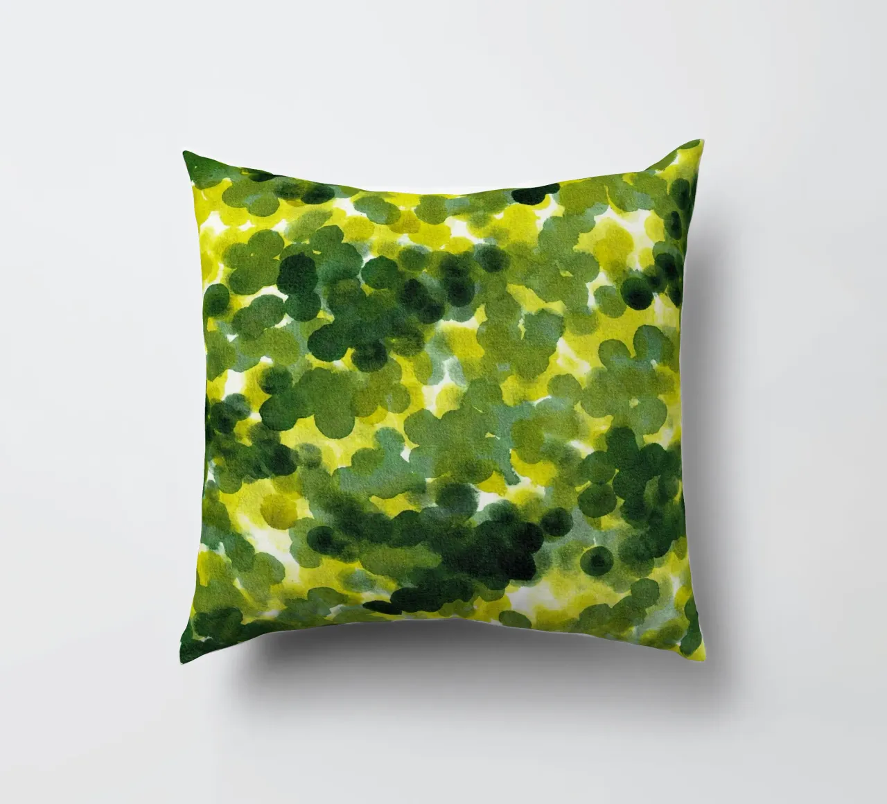 Abstract GREEN Pattern 1 cuscino da manu schimmelmann