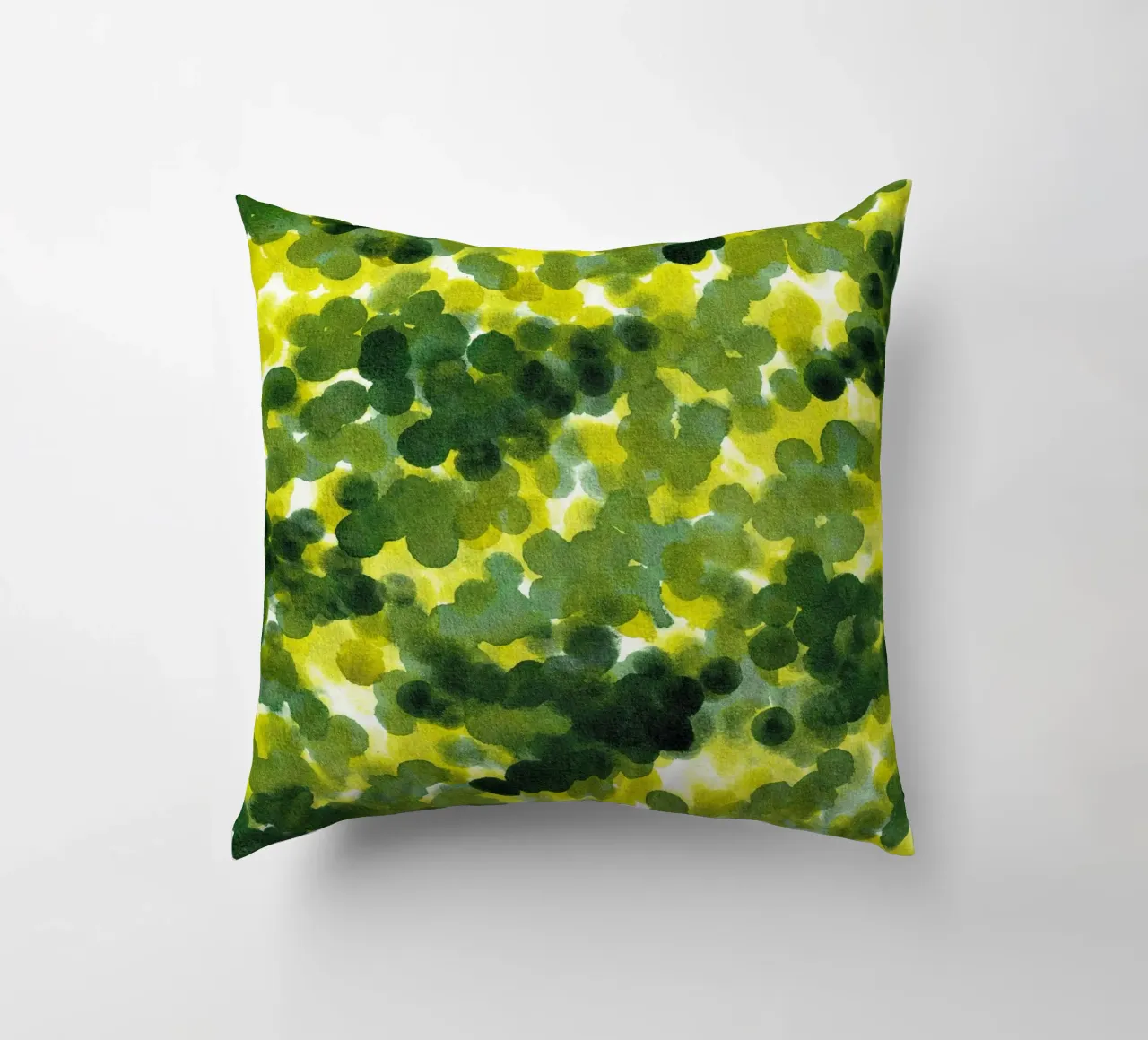 Abstract GREEN Pattern 1 cuscino da manu schimmelmann