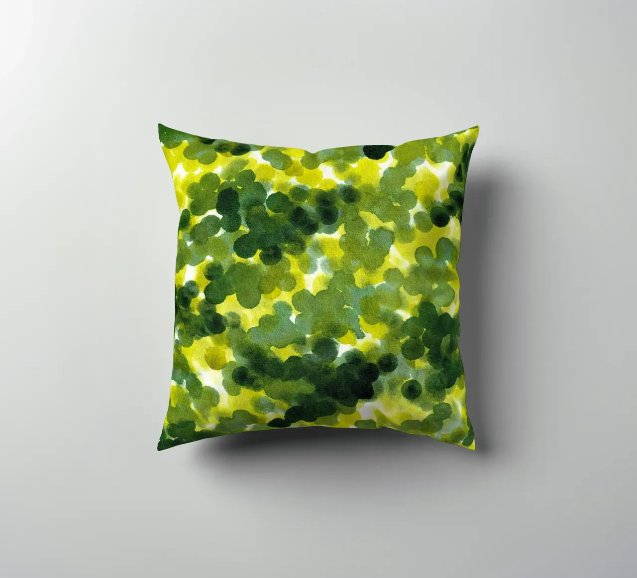Abstract GREEN Pattern 1 cuscino da manu schimmelmann