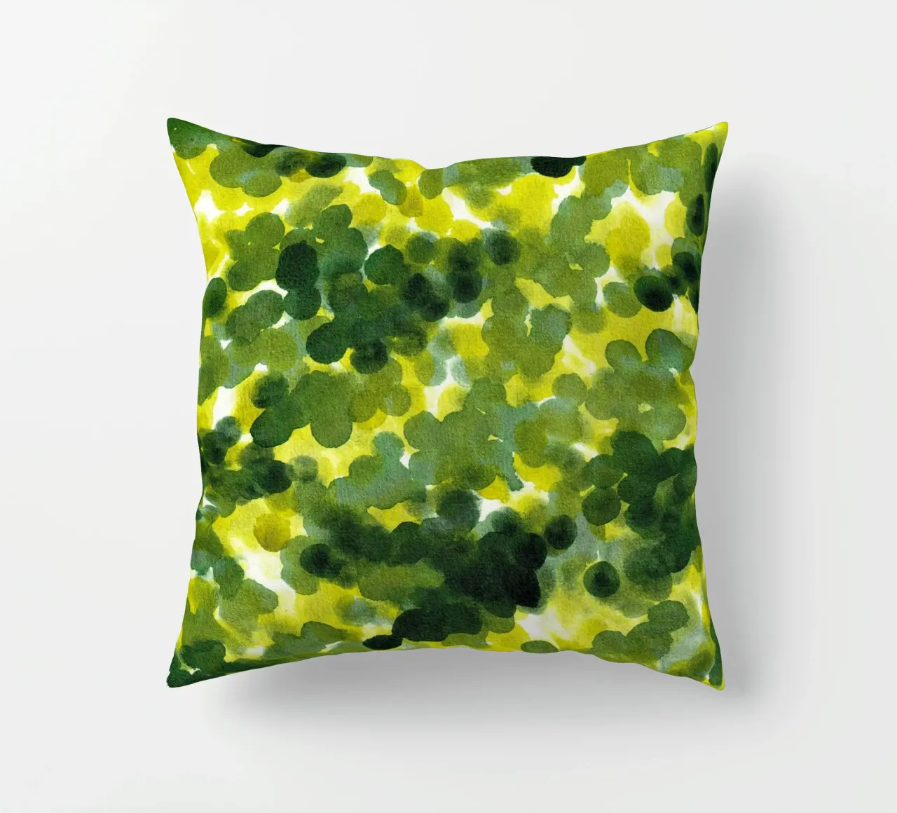 Abstract GREEN Pattern 1 cuscino da manu schimmelmann