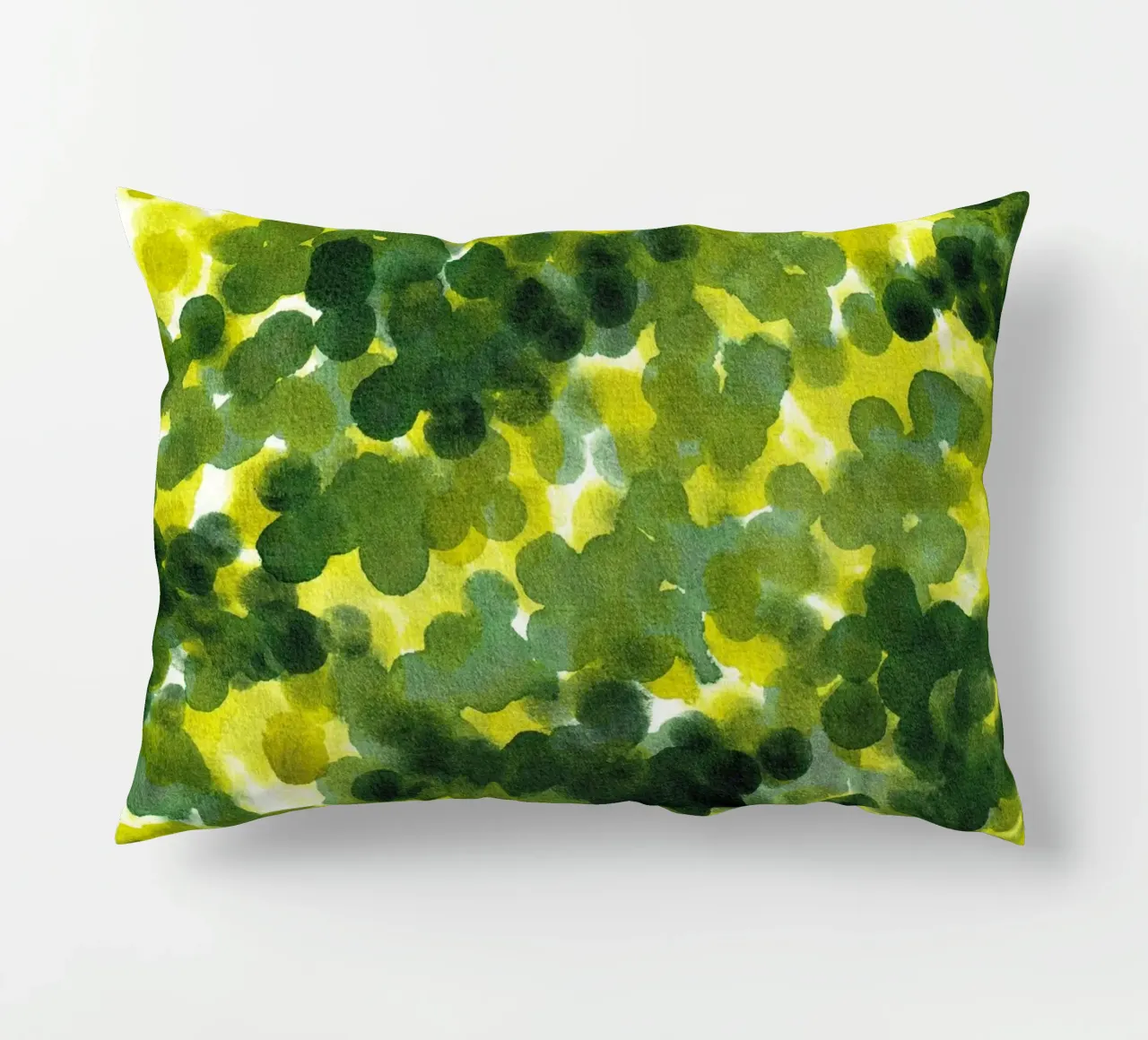 Abstract GREEN Pattern 1 cuscino da manu schimmelmann