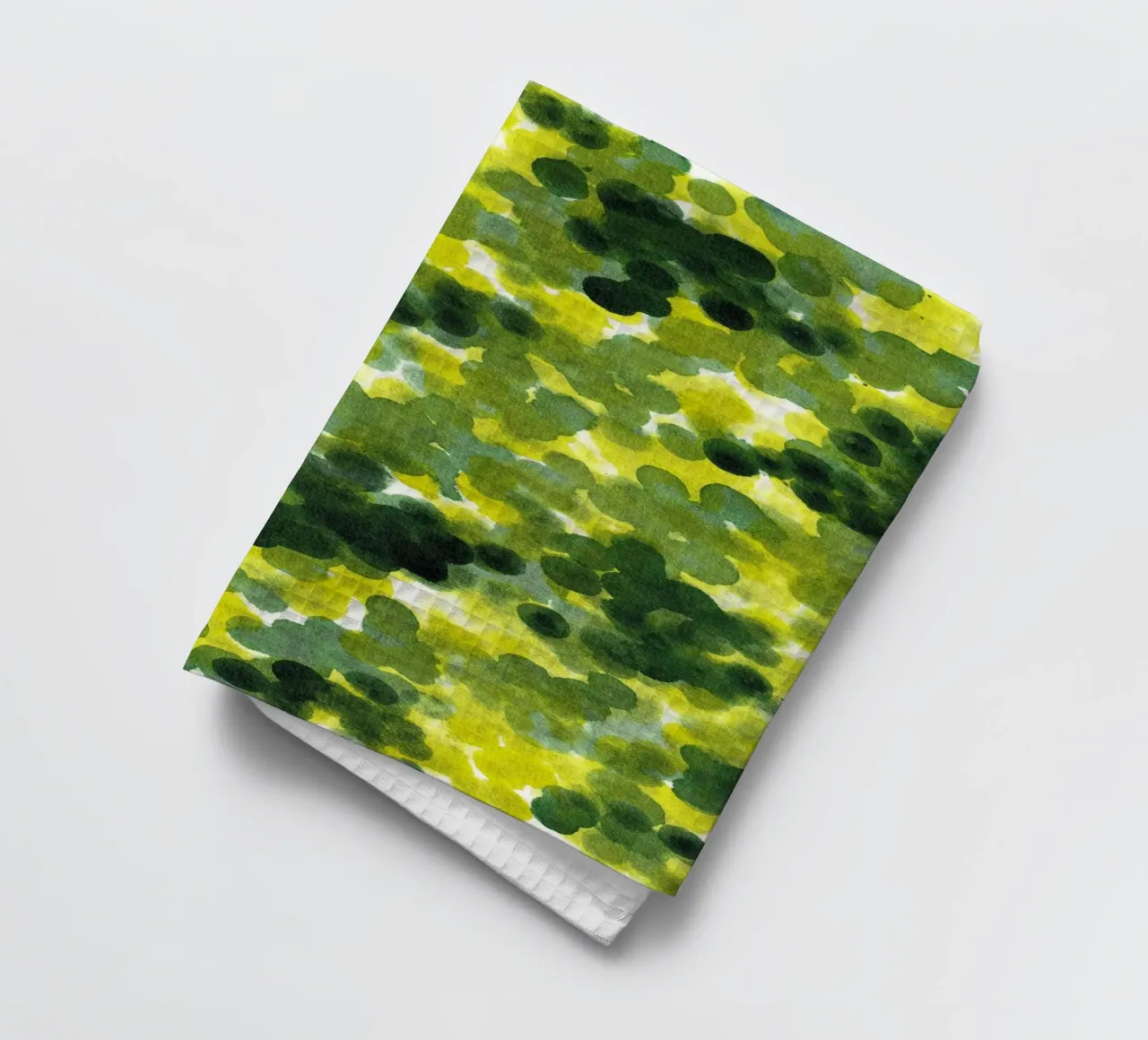 Abstract GREEN Pattern 1 canovaccio da cucina da manu schimmelmann