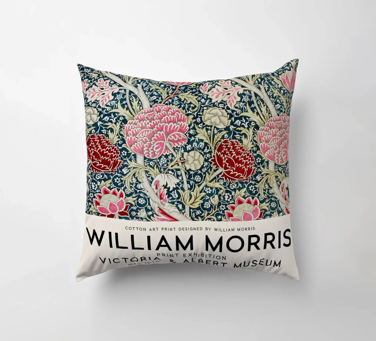William Morris Cray Fiori Botanici cuscino da Jam Poster