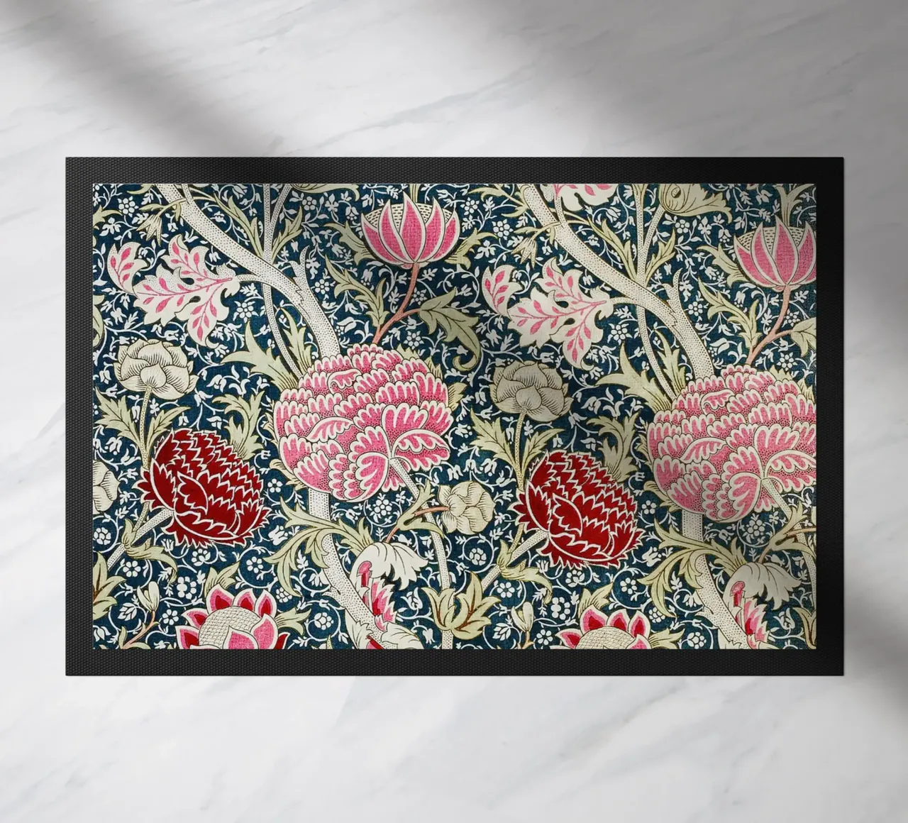 William Morris Cray Fiori Botanici zerbino da Jam Poster