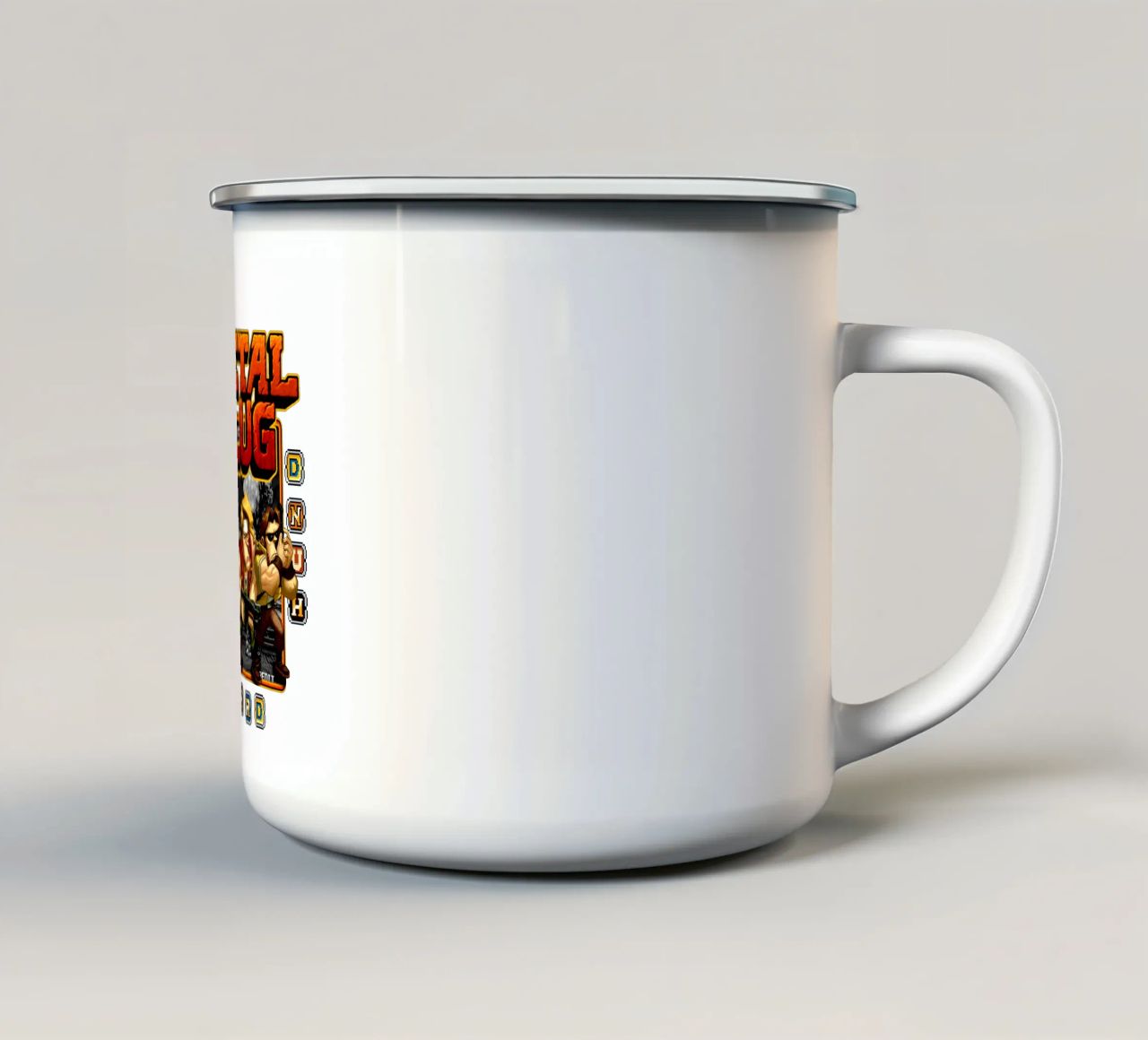 Metal Slug tazza in smalto da Georgi Gutmannn
