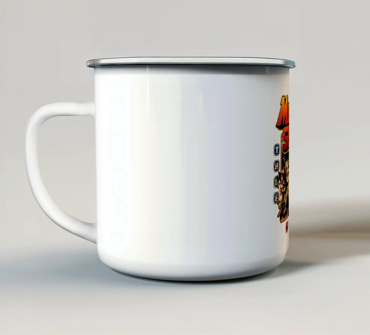 Metal Slug tazza in smalto da Georgi Gutmannn