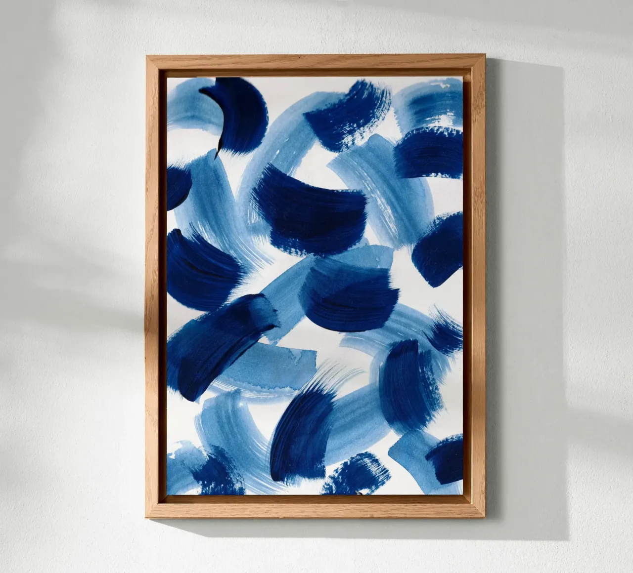 Abstract BLUE Pattern 3 alluminio dibond da manu schimmelmann