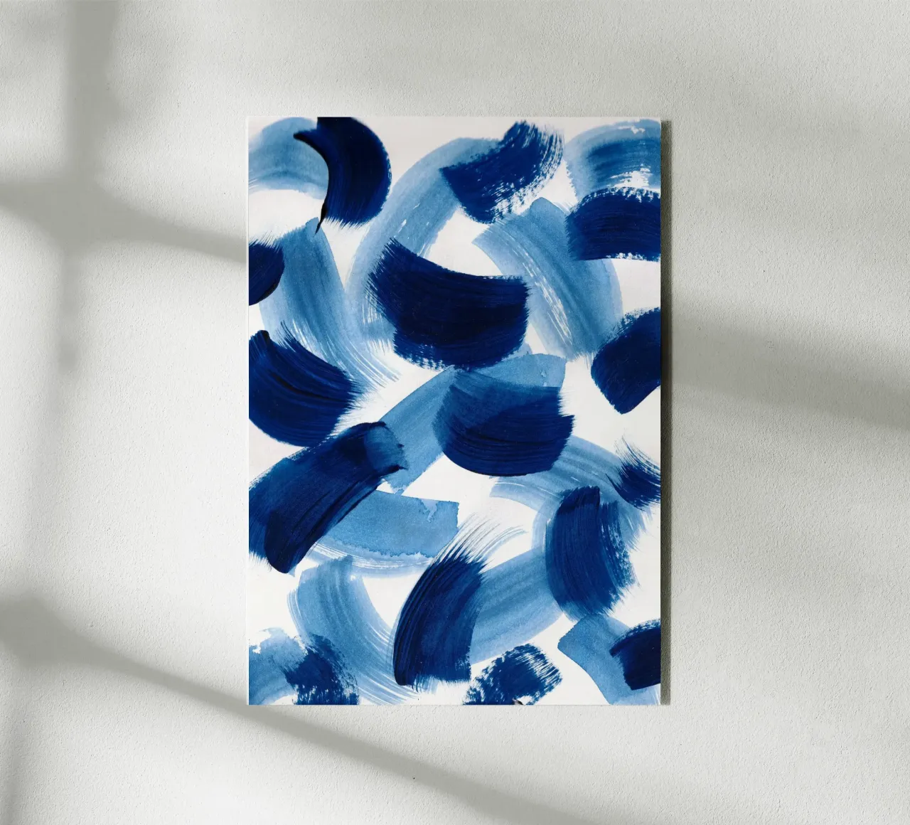 Abstract BLUE Pattern 3 alluminio dibond da manu schimmelmann