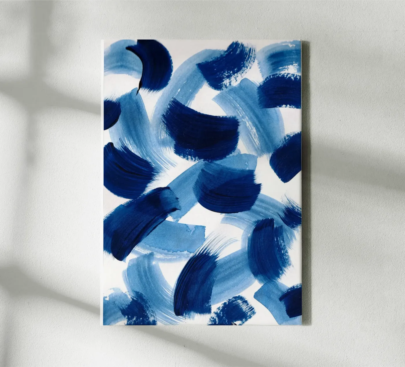Abstract BLUE Pattern 3 tela da manu schimmelmann