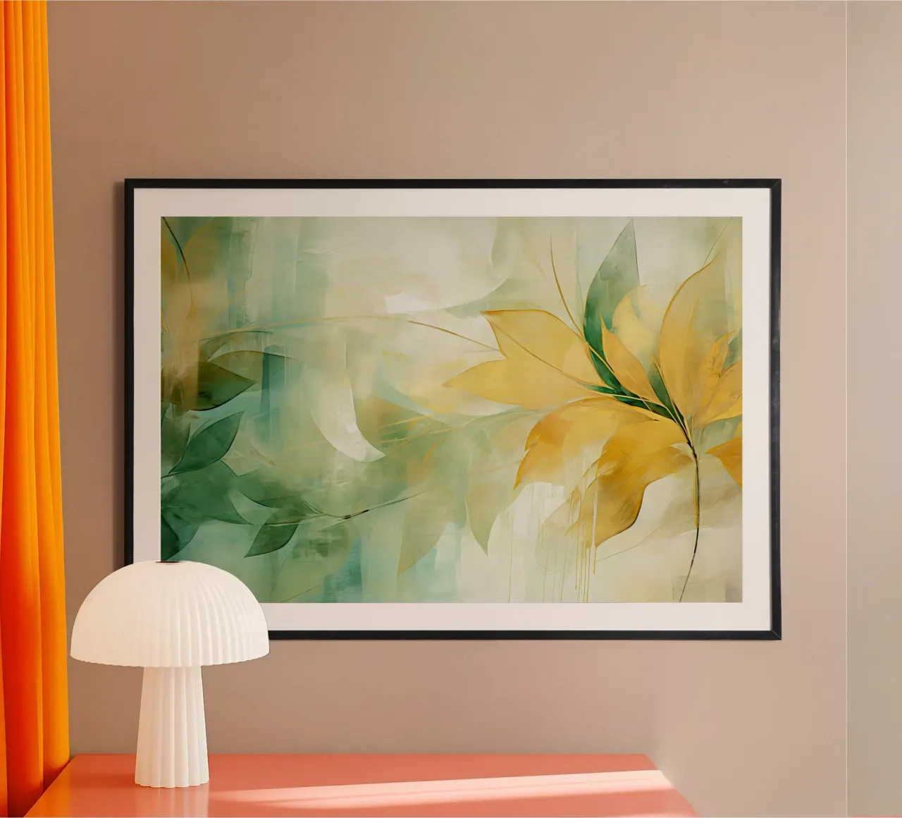 Arte da parete di Imagine poster con telaio in plastica da Imagine