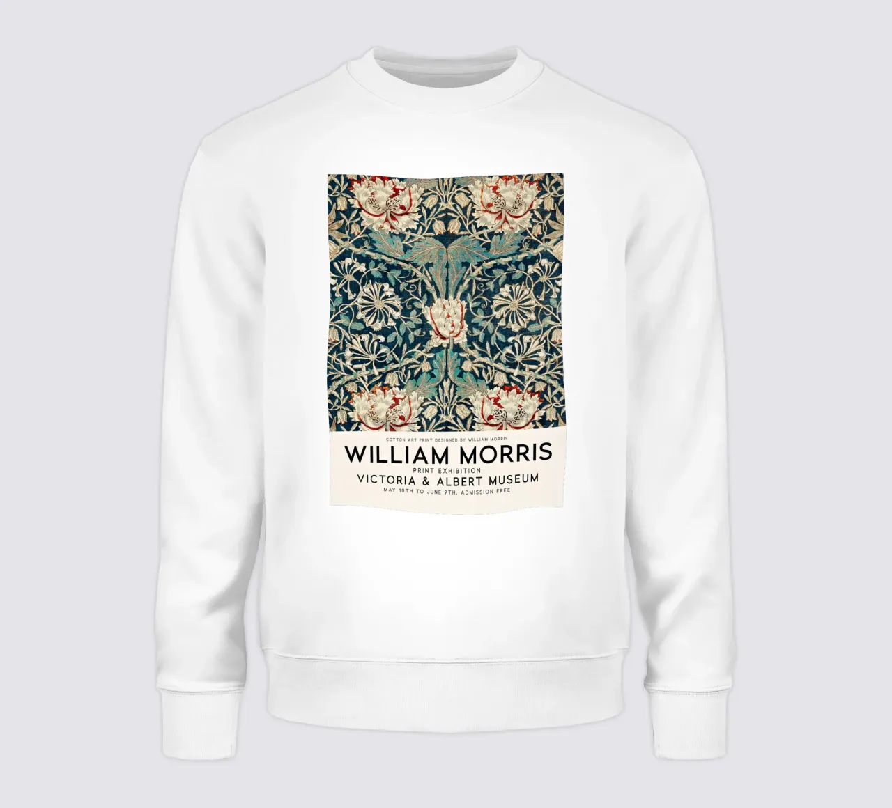 William Morris Caprifoglio botanico felpa da Jam Poster