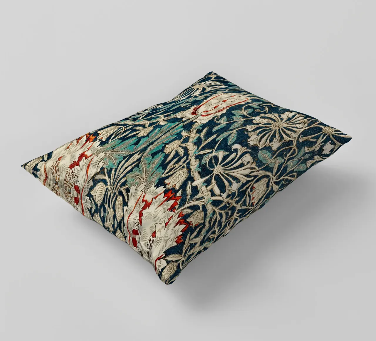 William Morris Caprifoglio botanico cuscino da Jam Poster
