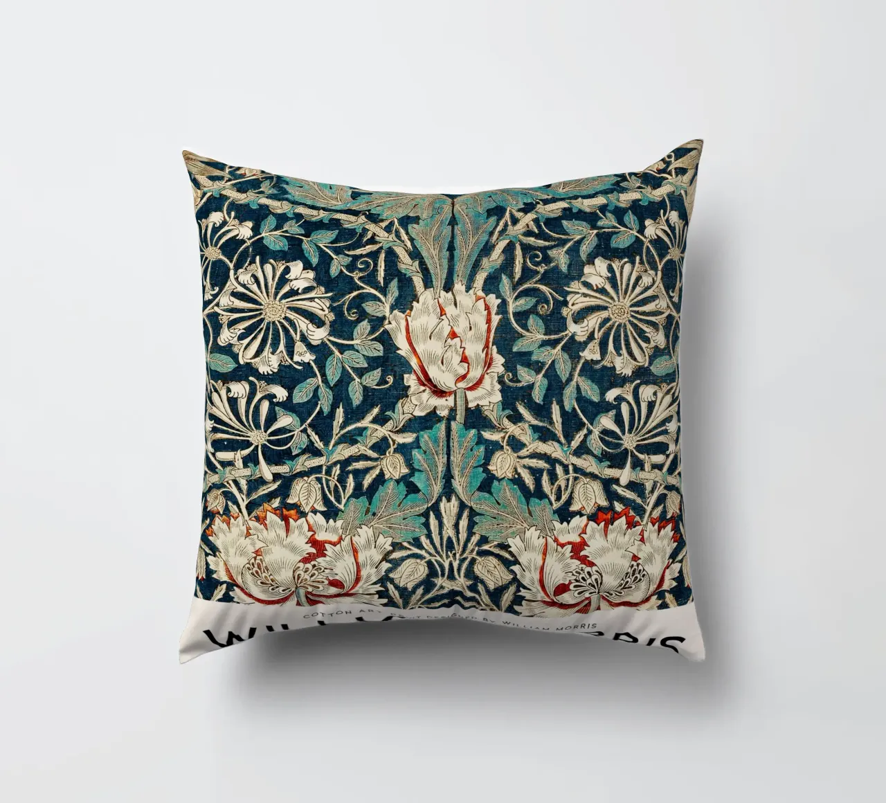 William Morris Caprifoglio botanico cuscino da Jam Poster