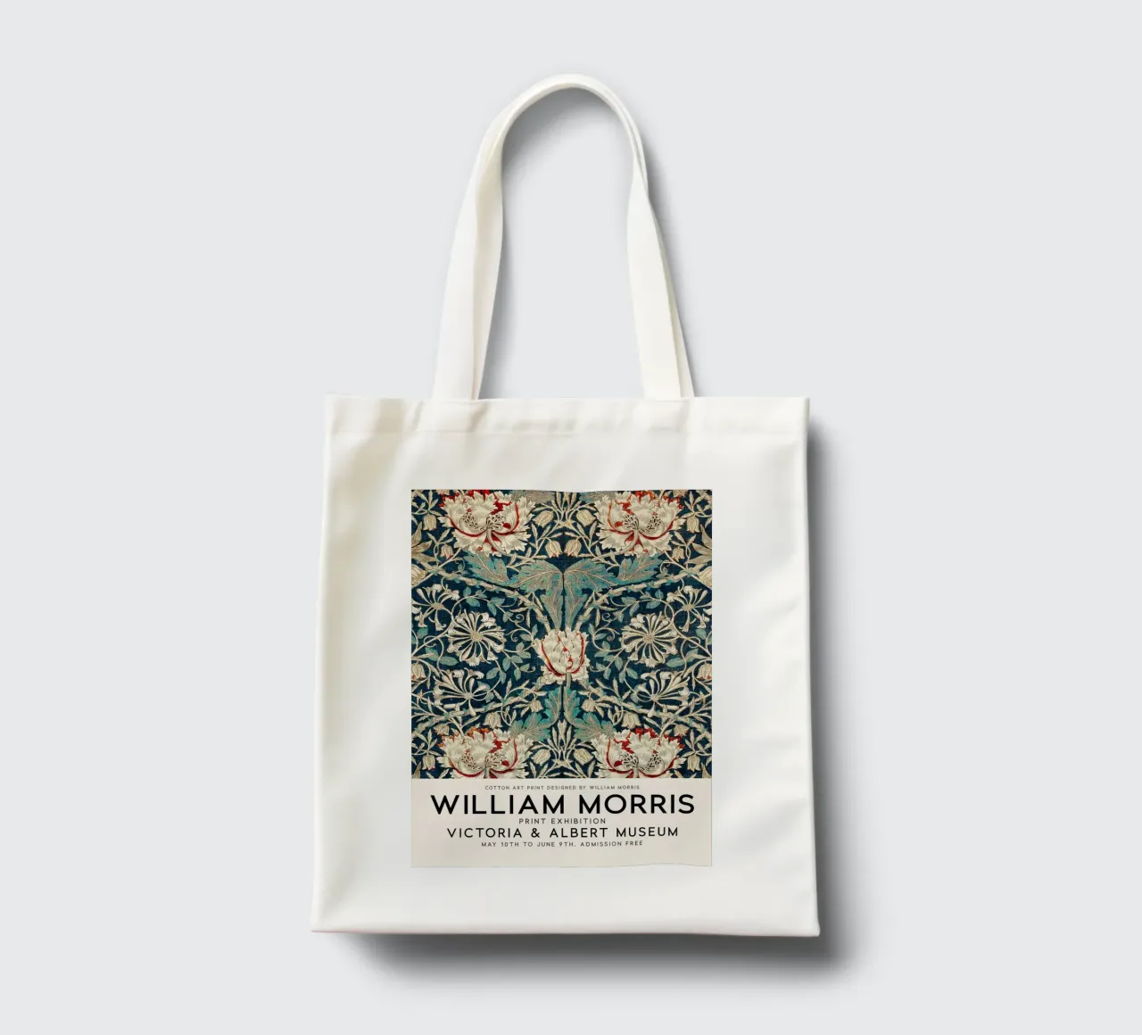 William Morris Geißblatt Botanisch Jutebeutel von Jam Poster