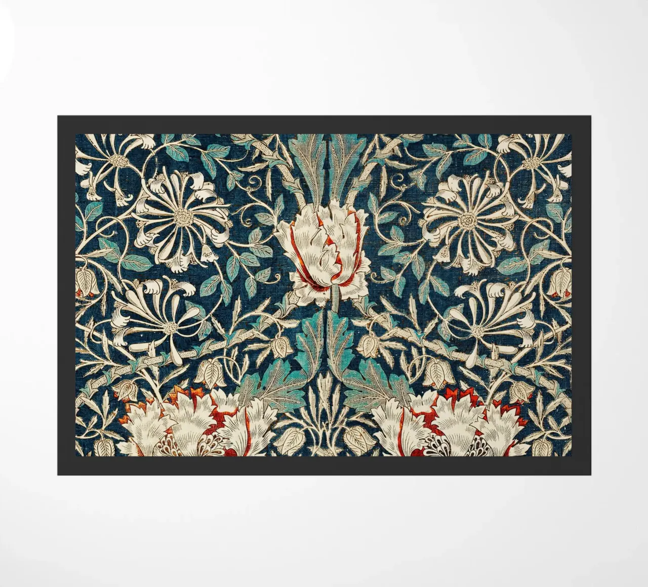 William Morris Caprifoglio botanico zerbino da Jam Poster