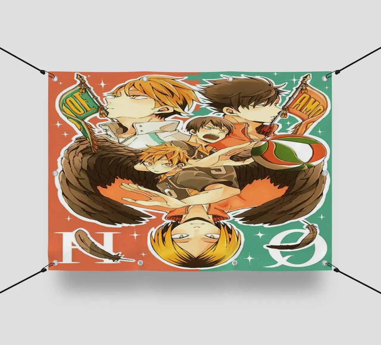 haikyuu telo in pvc da Green