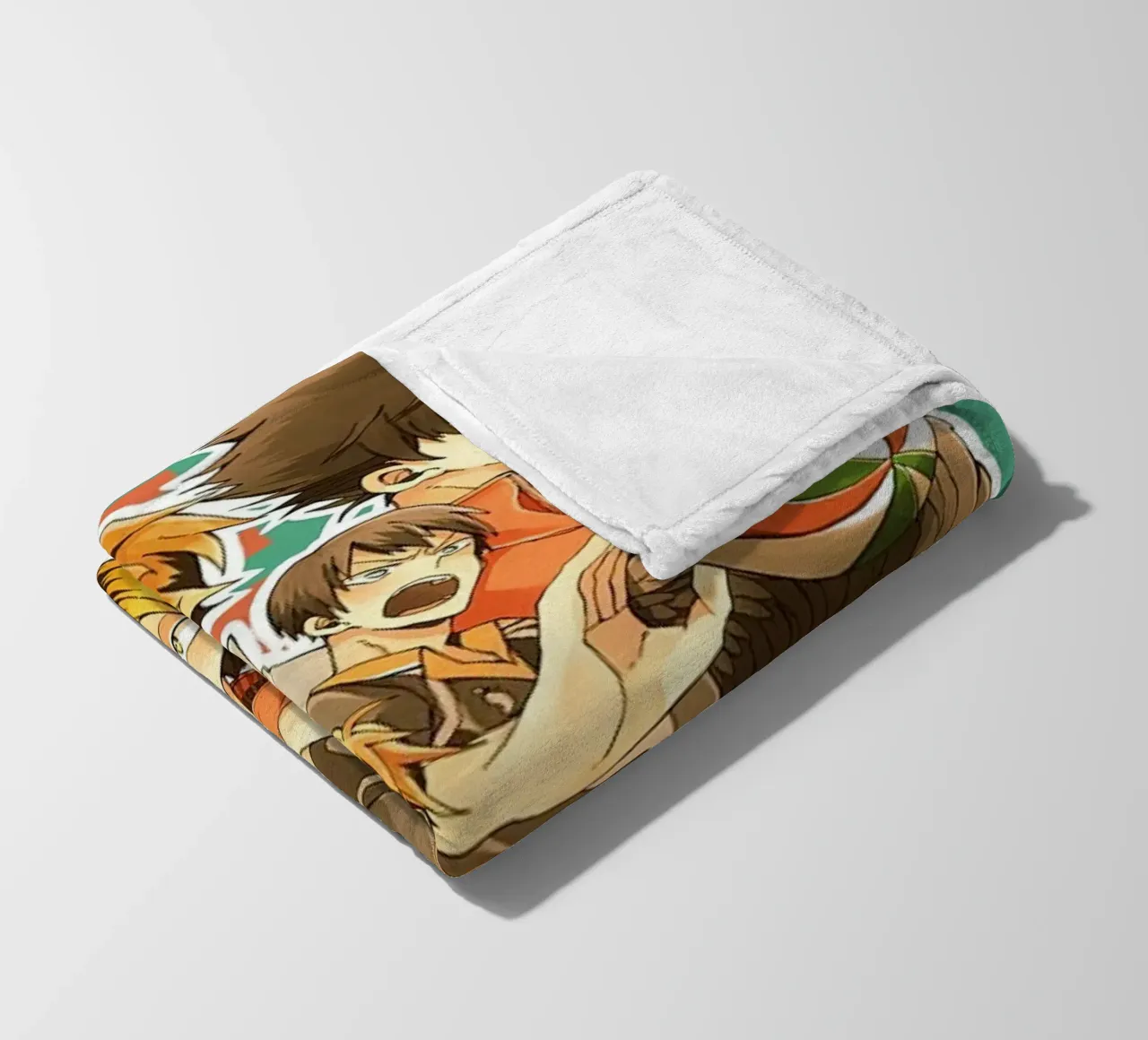 haikyuu coperta in pile da Green