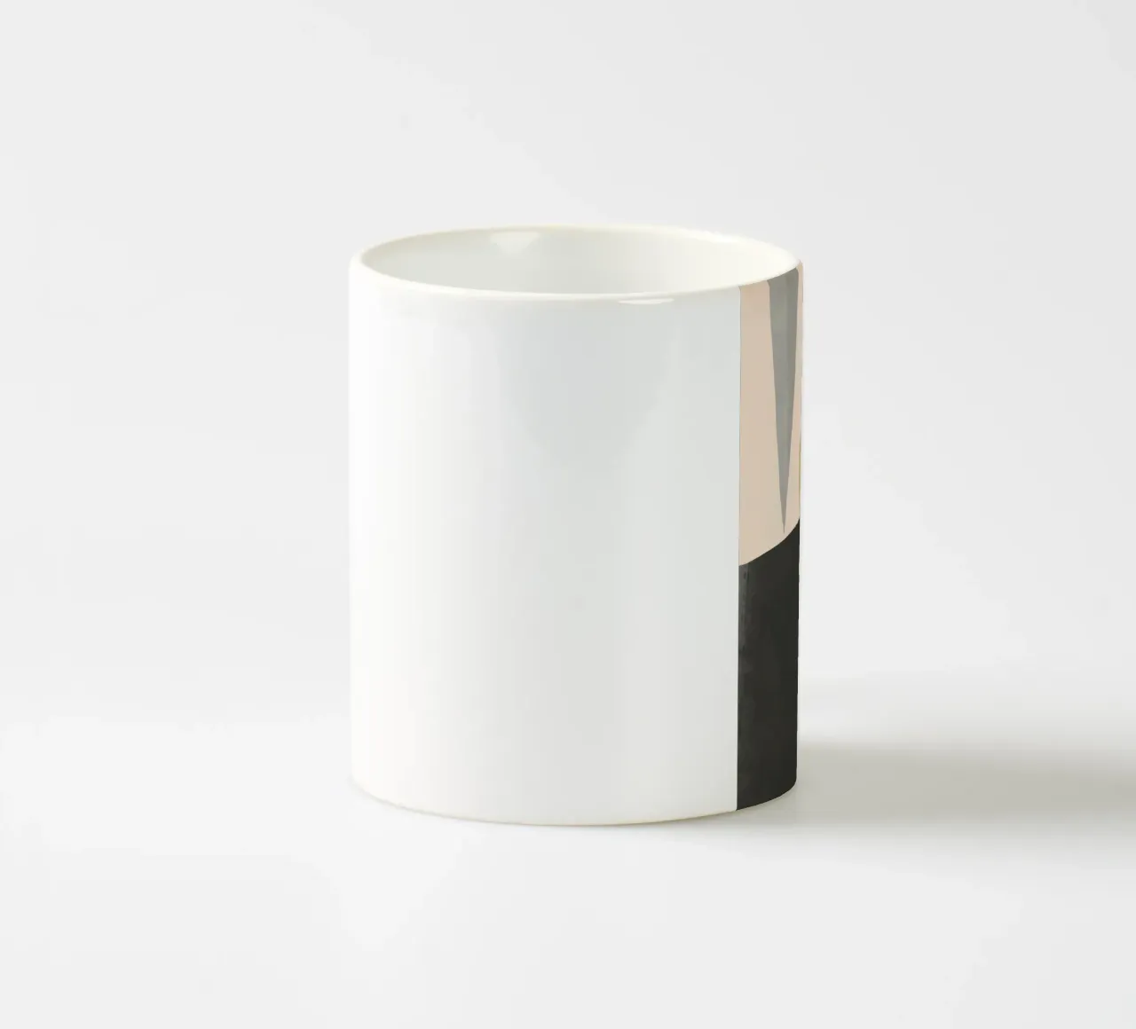 Grande astratto strutturato 05 tazza in ceramica da Little Dean