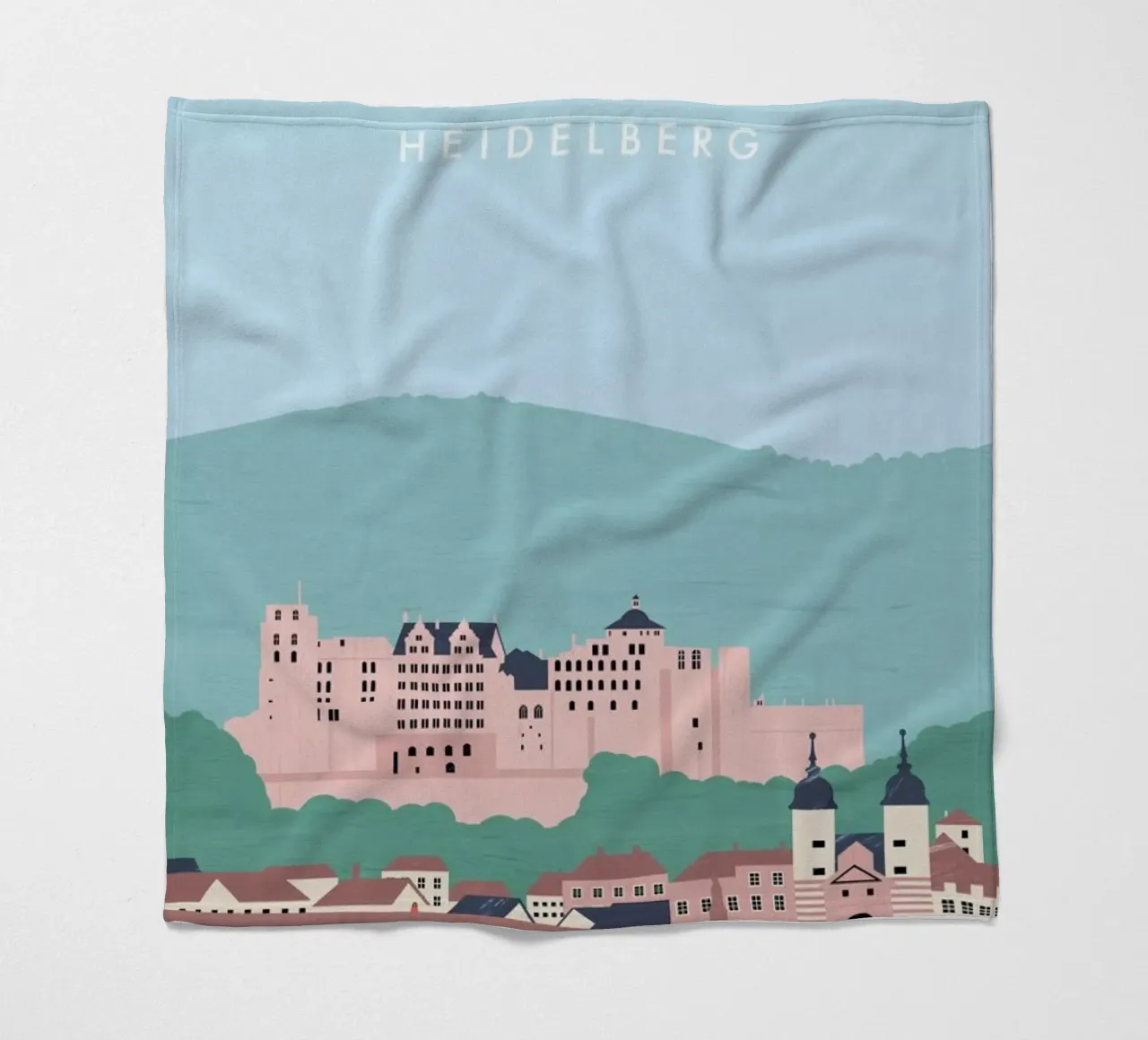 Heidelberg coperta in pile da Katinka Reinke