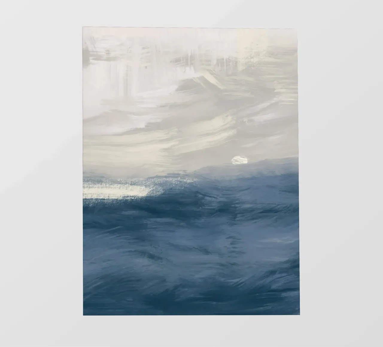 Ocean abstract backlit film by Little Dean