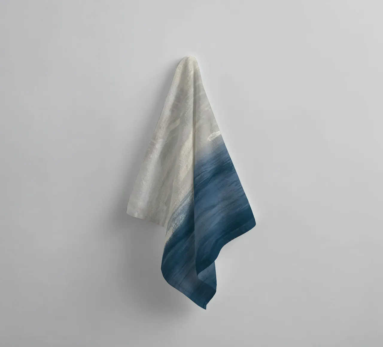 Ocean abstract towel by Little Dean