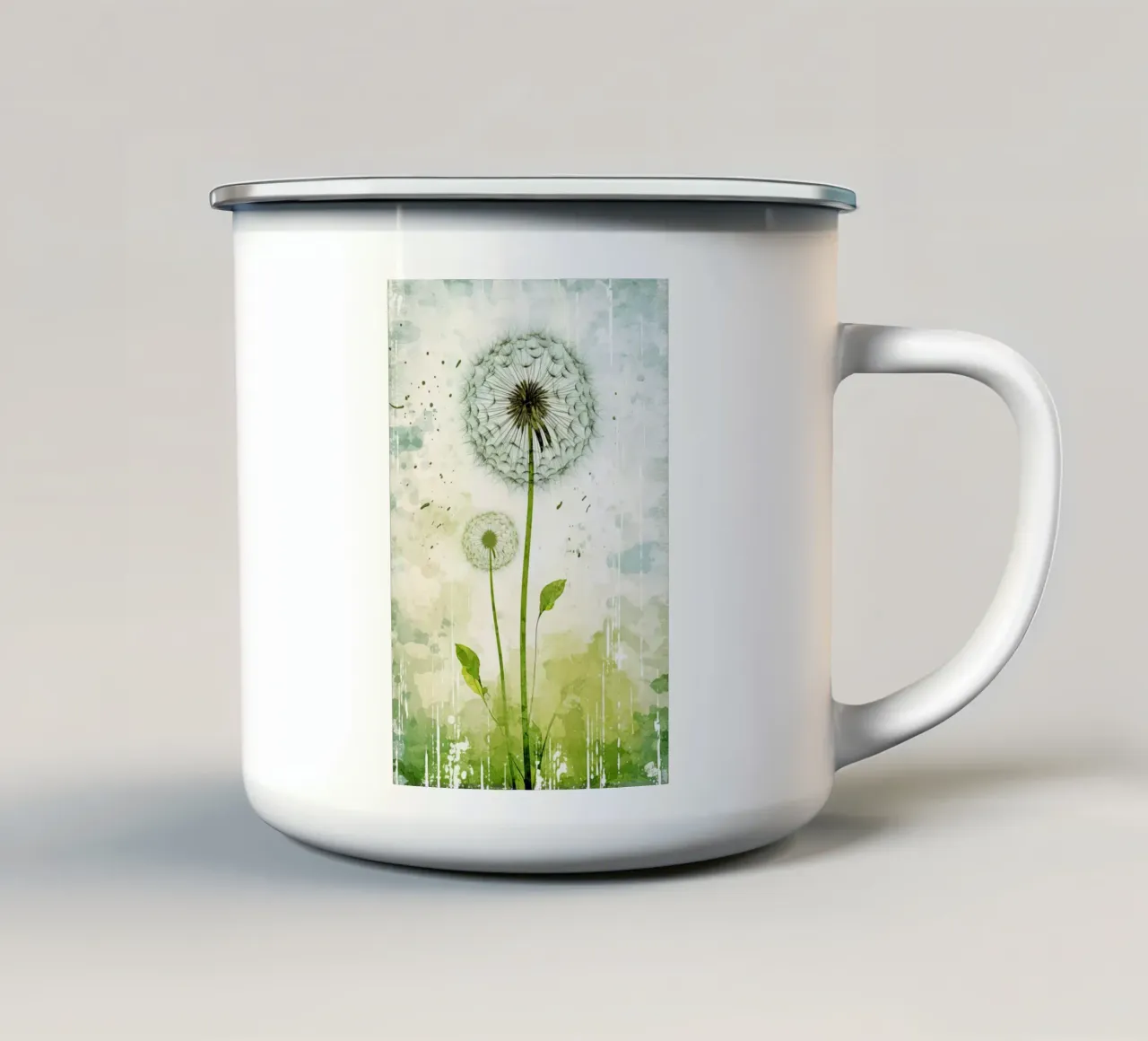 Wandkunst von Imagine Emaille Tasse von Imagine