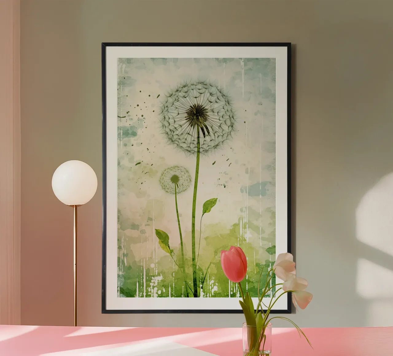 Arte da parete di Imagine poster con telaio in plastica da Imagine
