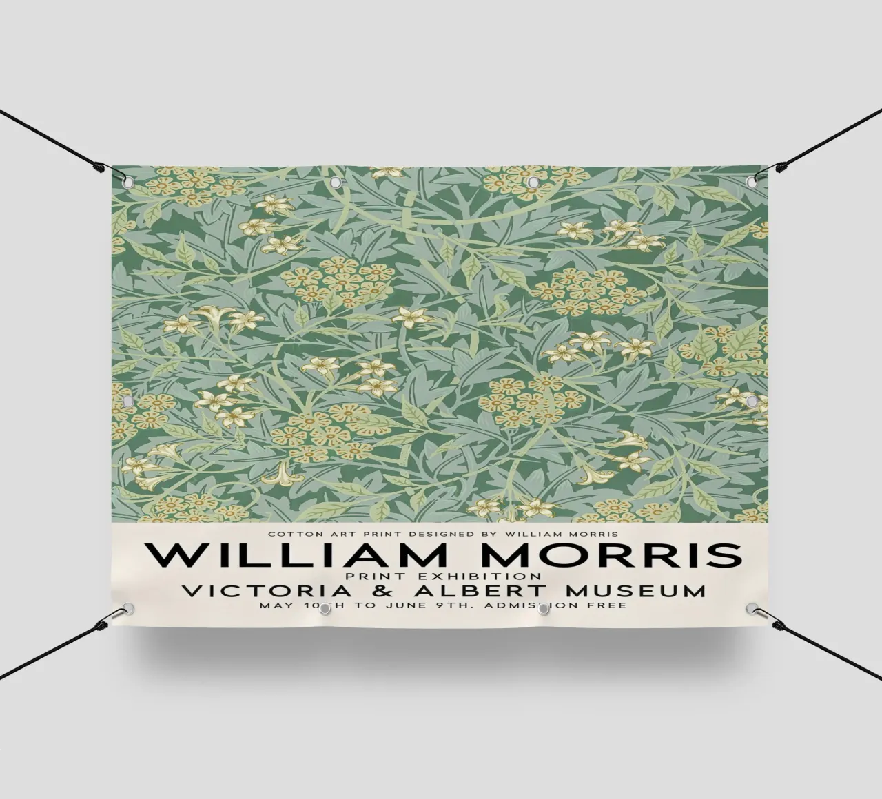 William Morris Gelsomino Modello Botanico telo in pvc da Jam Poster