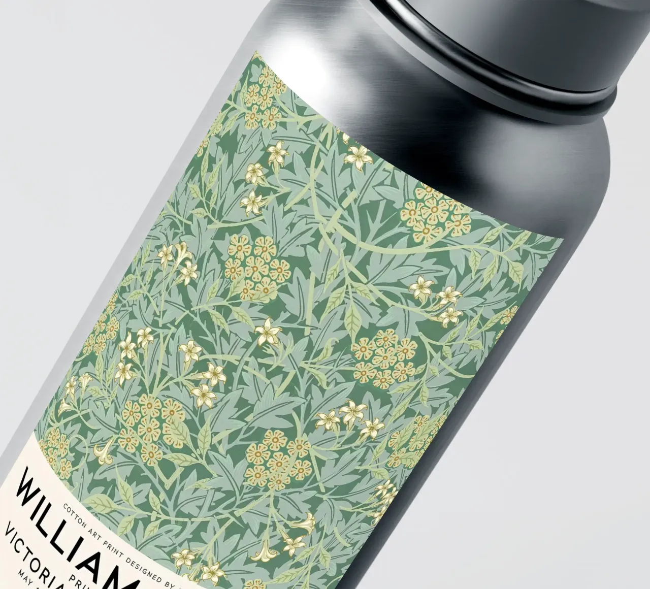 William Morris Jasmine Pattern Botánico pegatina de Jam Poster