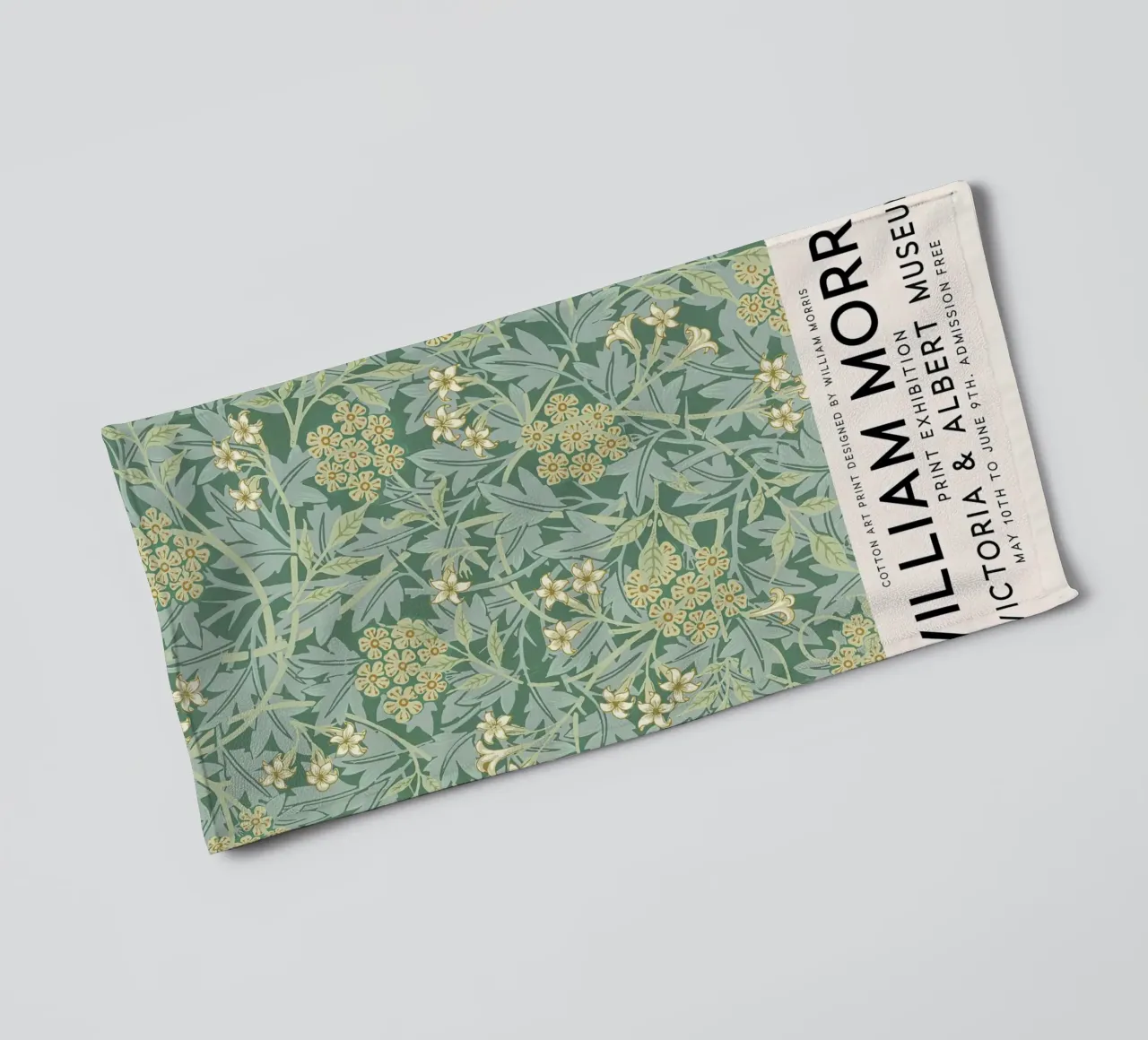 William Morris Gelsomino Modello Botanico asciugamano da bagno da Jam Poster
