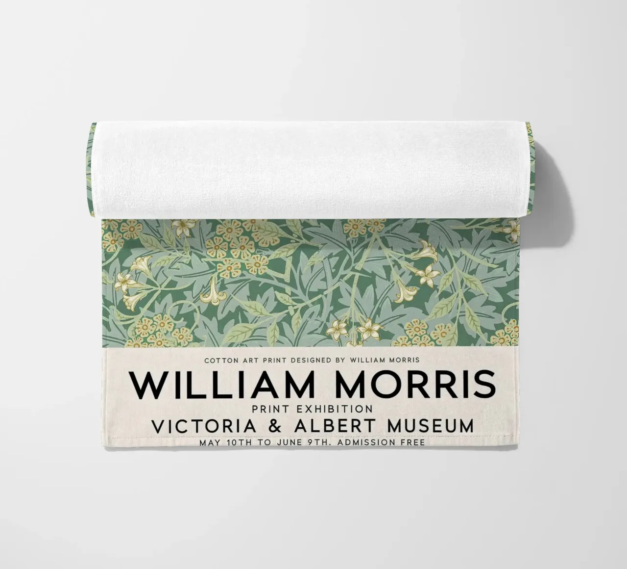 William Morris Gelsomino Modello Botanico telo mare da Jam Poster