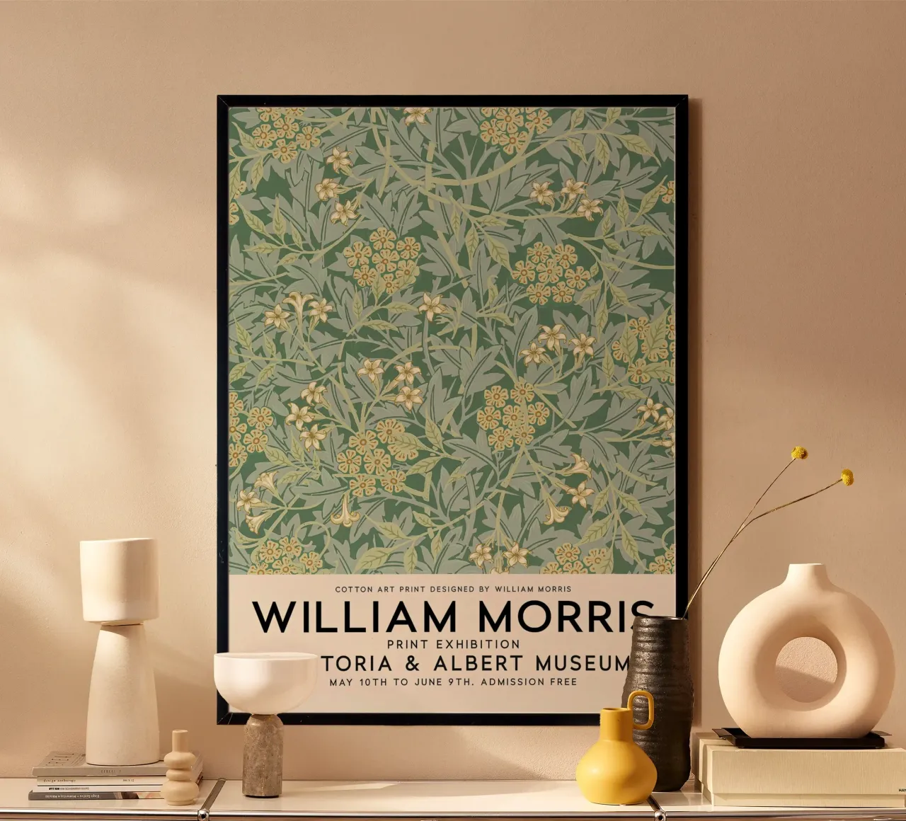 William Morris Gelsomino Modello Botanico carta hahnemühle da Jam Poster