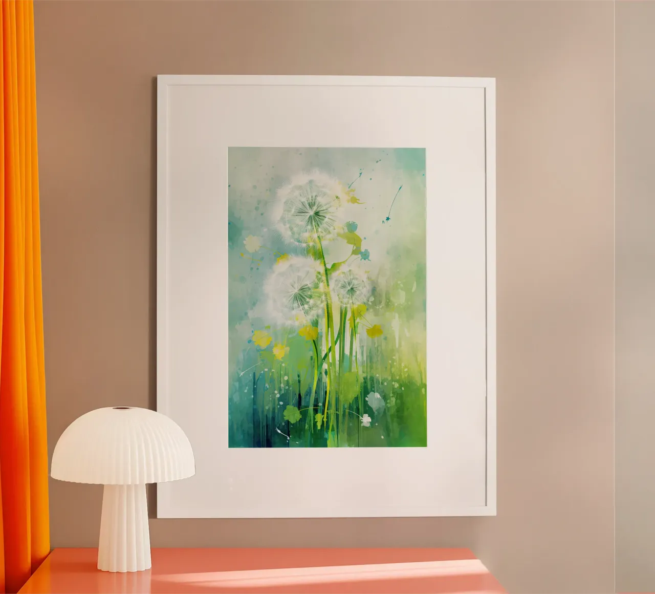 Arte da parete di Imagine poster con telaio in plastica da Imagine