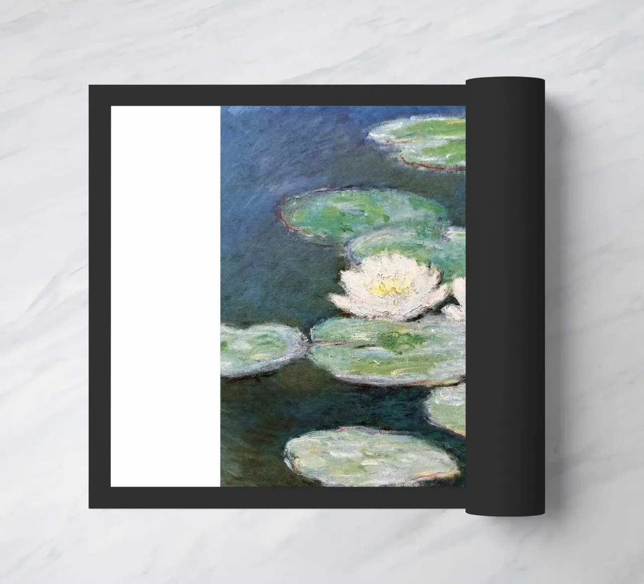 fiori di loto nello stagno zerbino da SMG Store