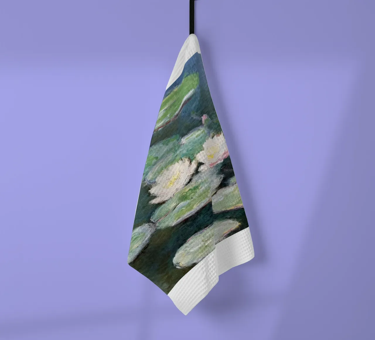 fleurs de lotus dans l'étang torchon de SMG Store