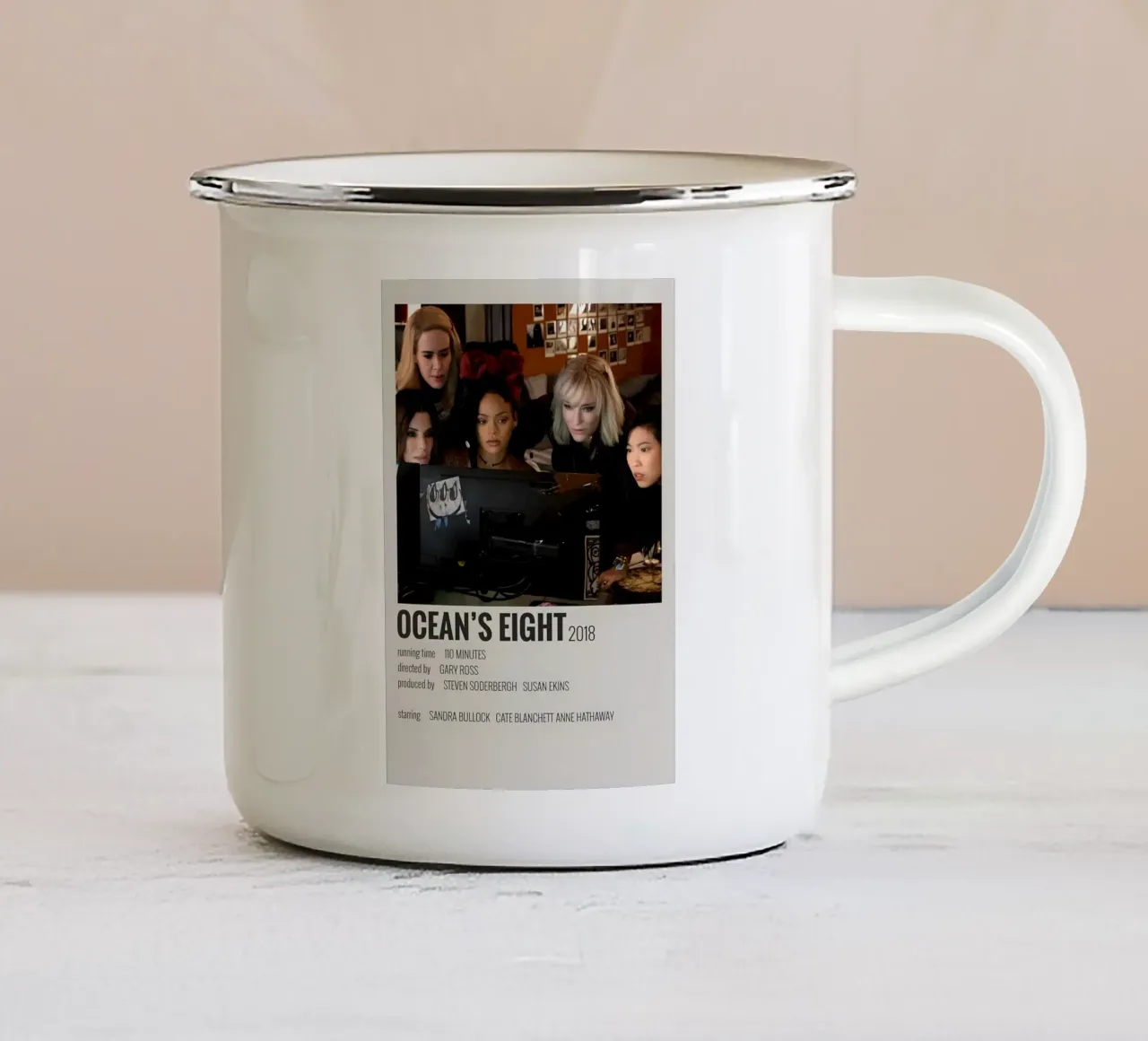 OCEAN'S EIGHT 2018 tazza in smalto da MVFminimalist