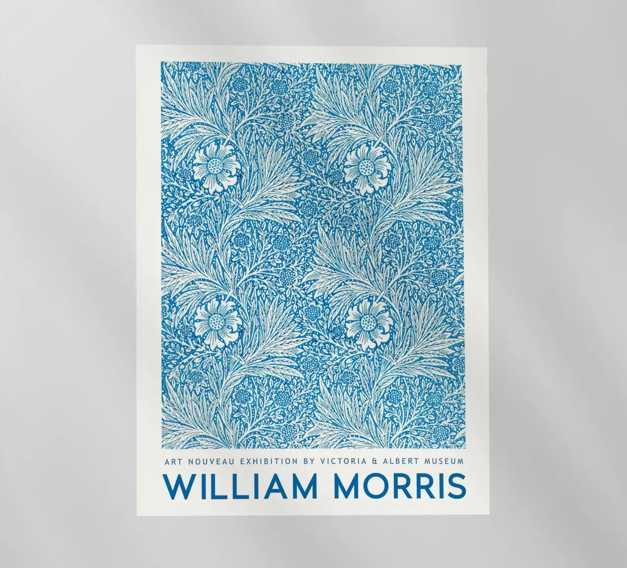 William Morris Calendula 1875 pellicola backlit da Jam Poster