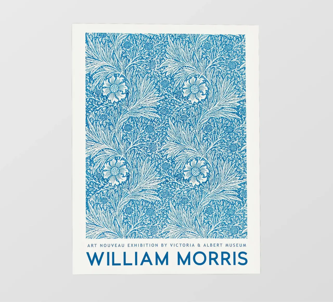 William Morris Calendula 1875 pellicola backlit da Jam Poster