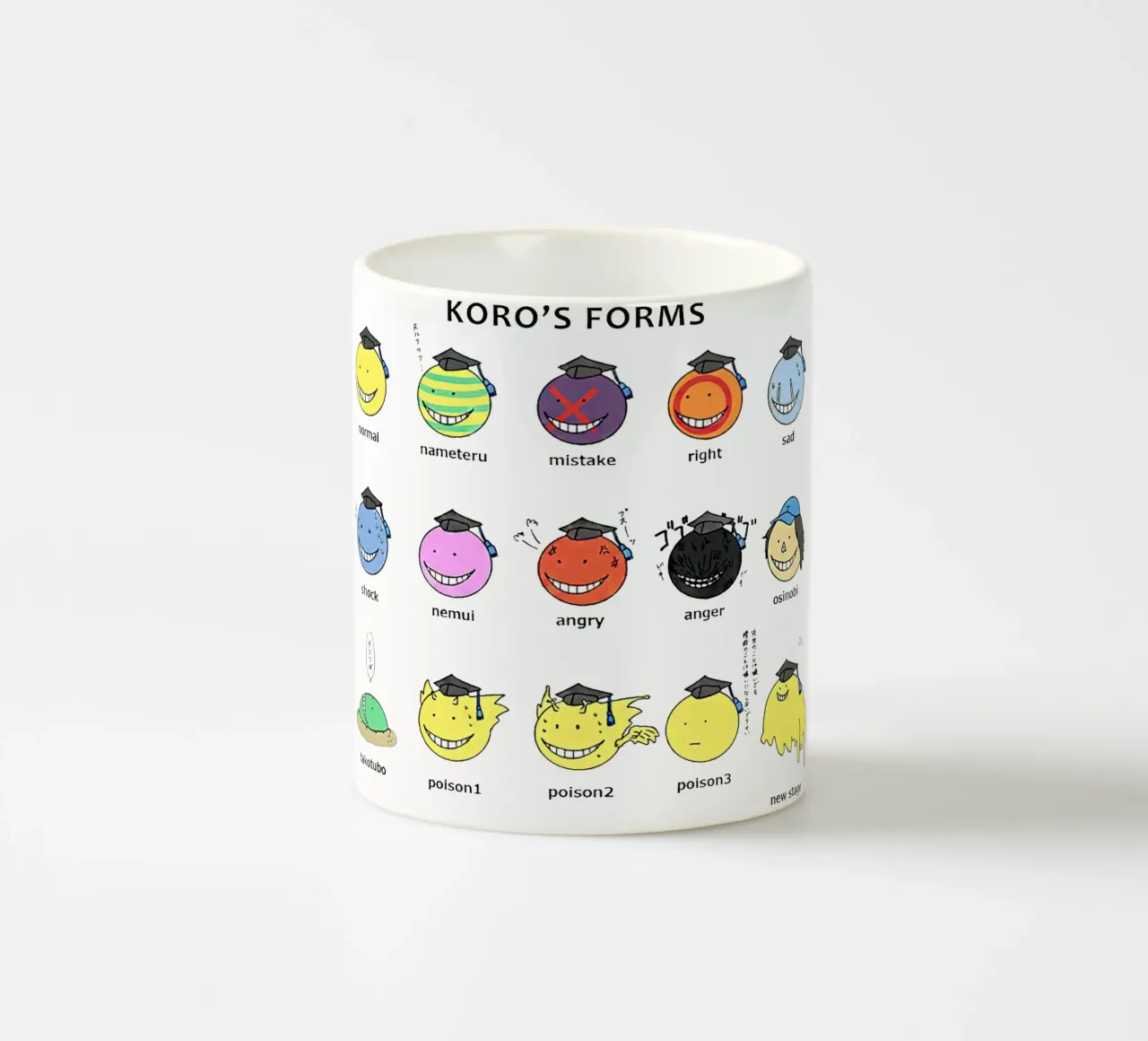 koro forma l'umore mater tazza in ceramica da Green